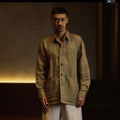 Noor linen dress-shirt
