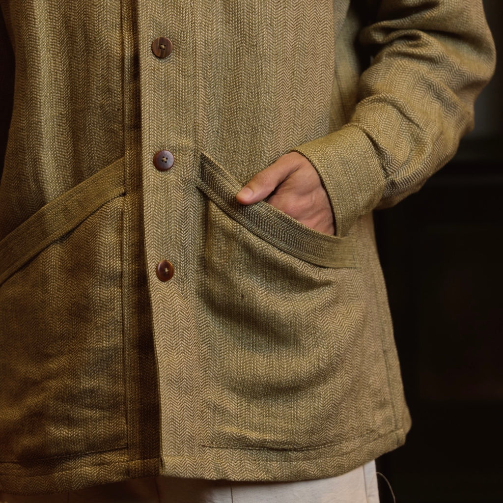 Noor linen dress-shirt
