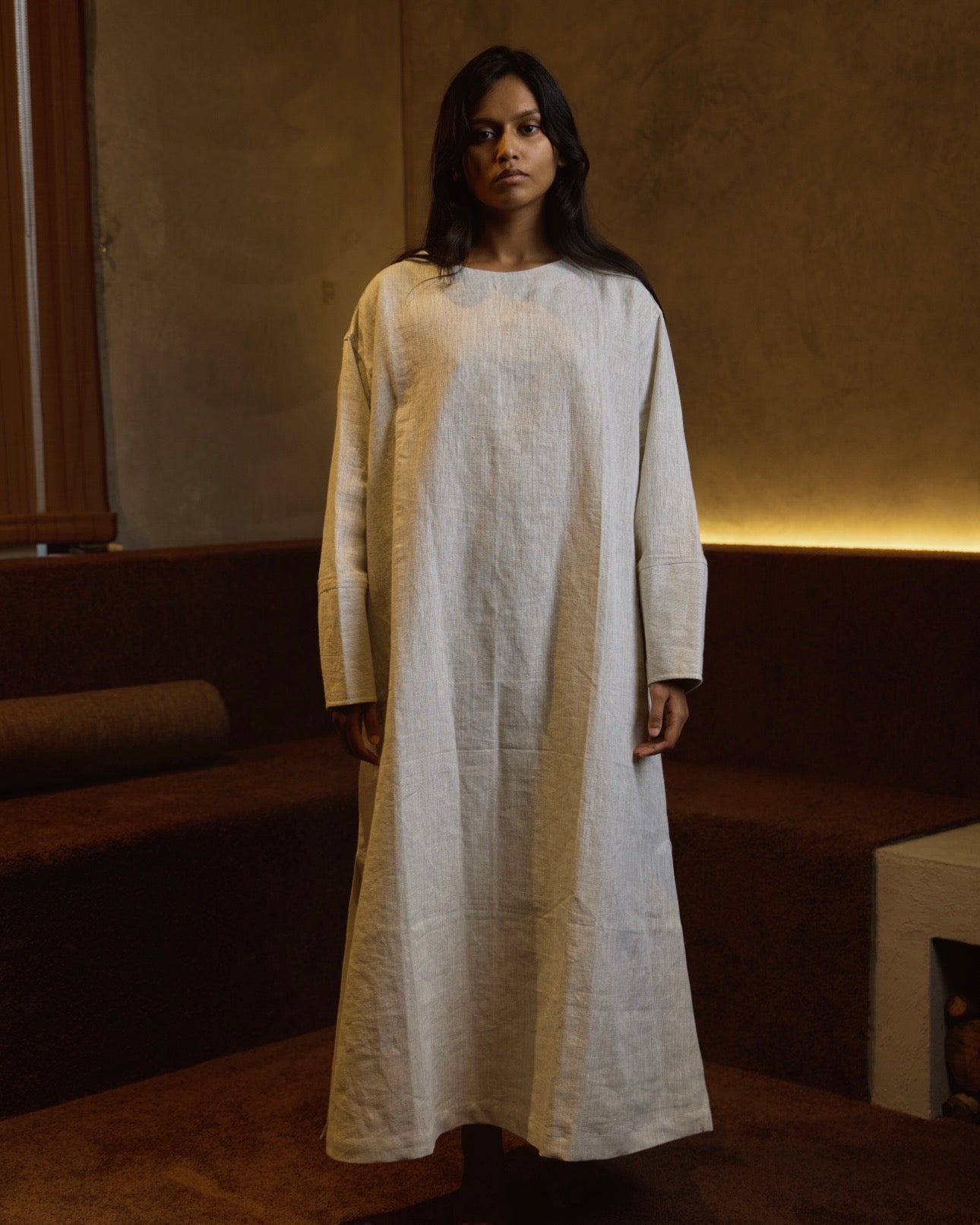 Winter sand dress