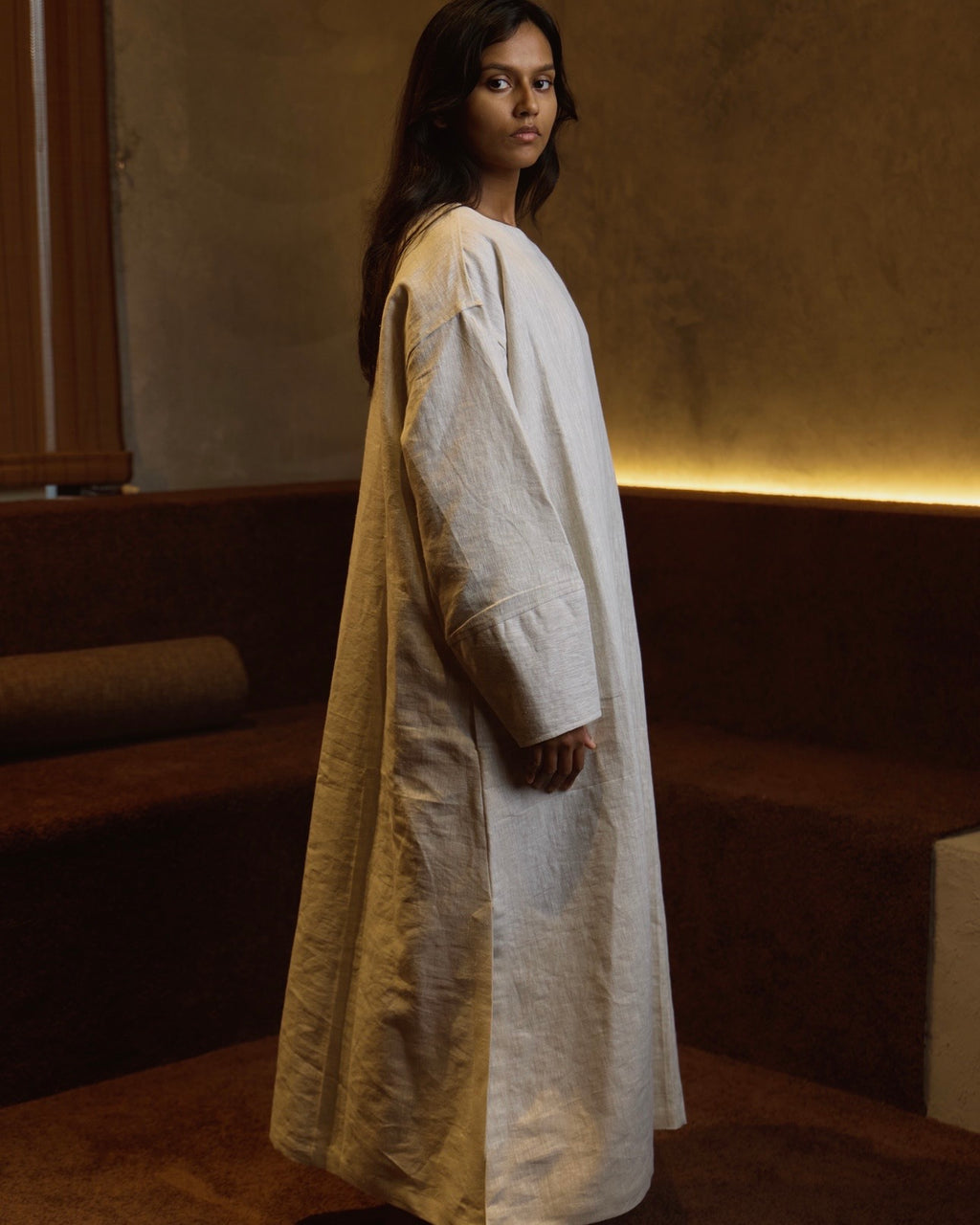 Winter sand dress