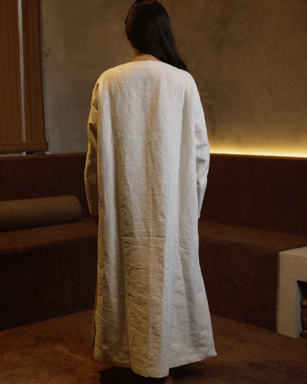 Winter sand dress