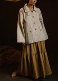 Cove silk skirt